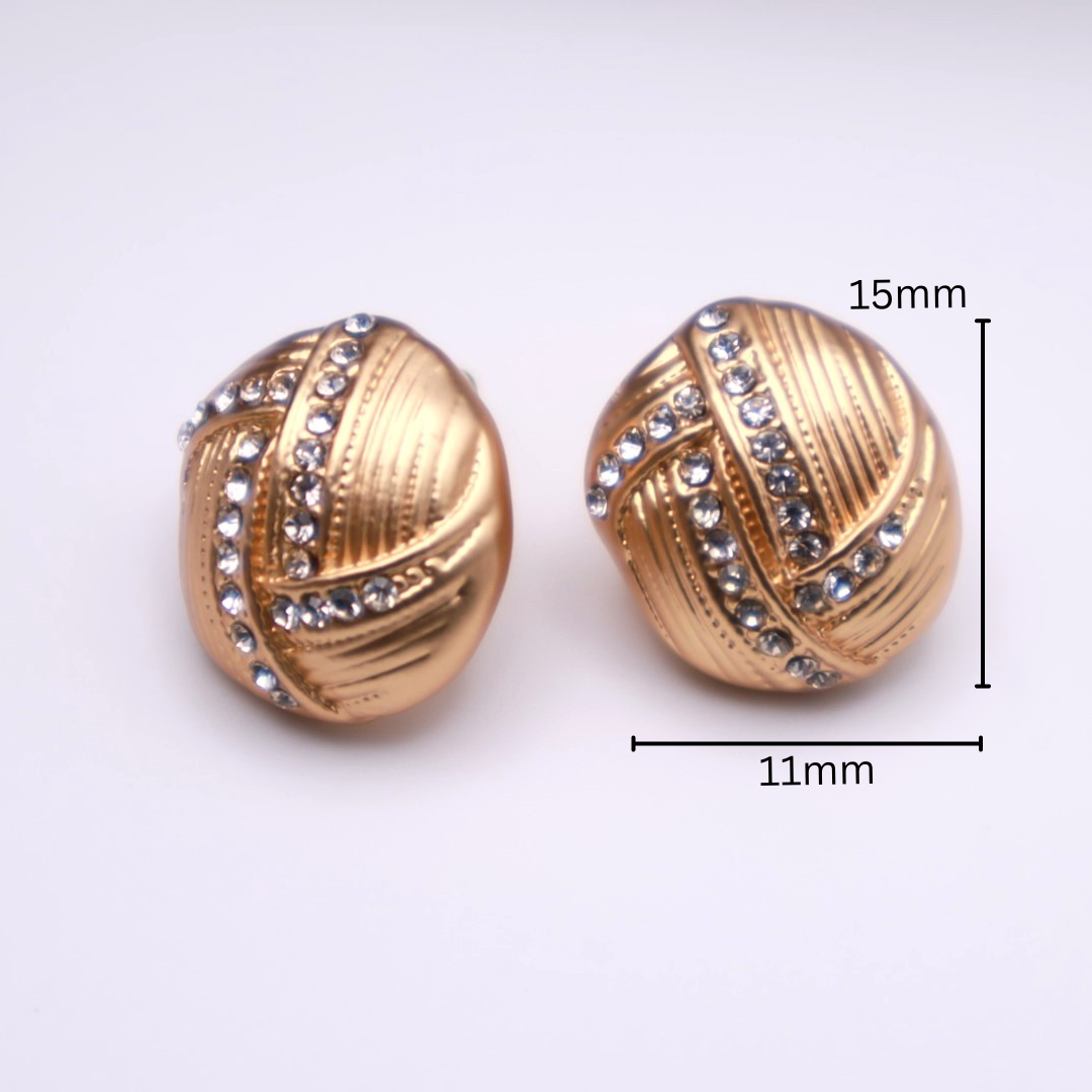Golden Gem Stud 017