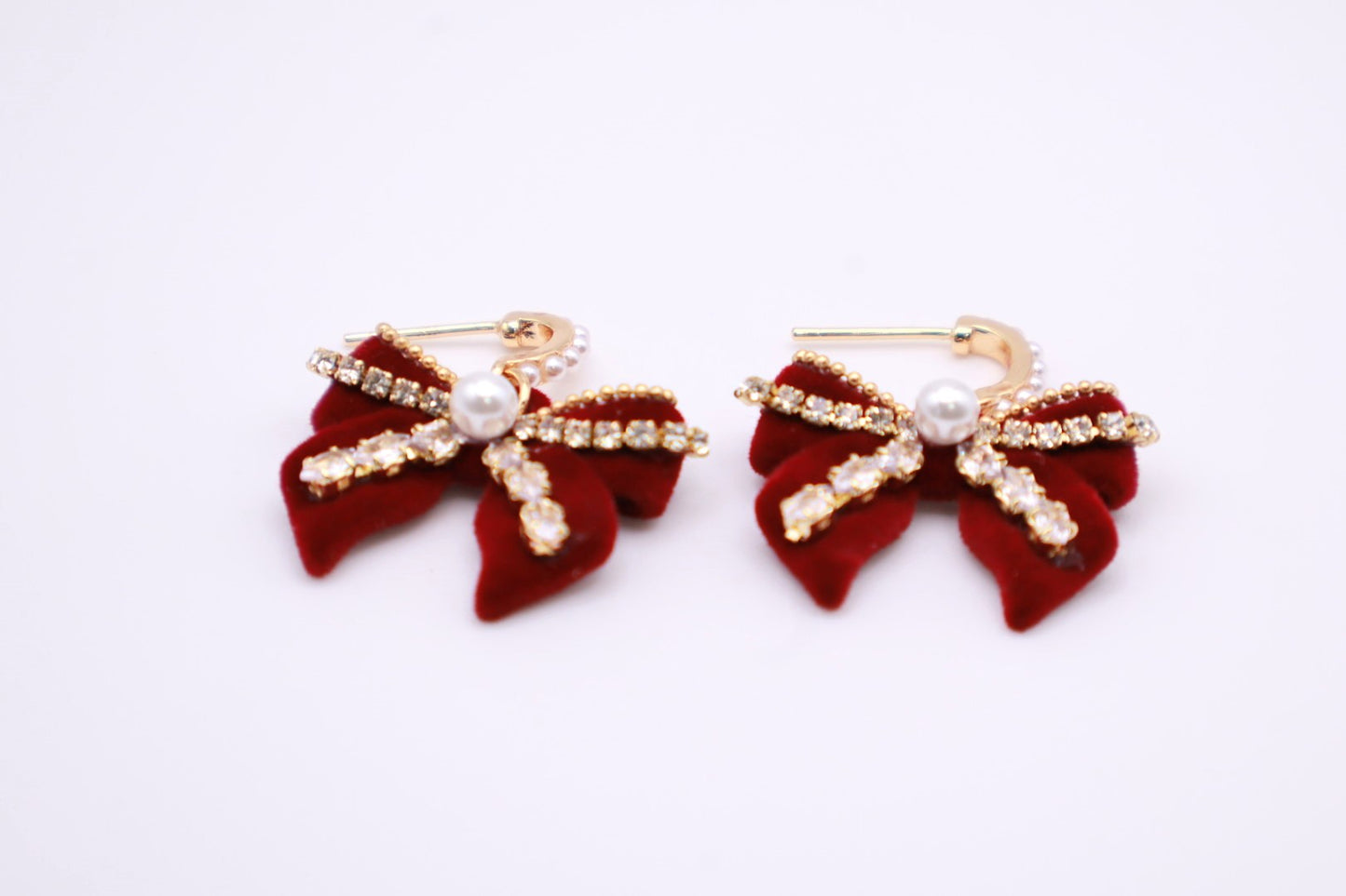 Pearl Bowknot Drop 096