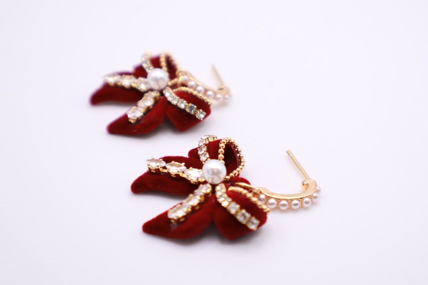 Pearl Bowknot Drop 096
