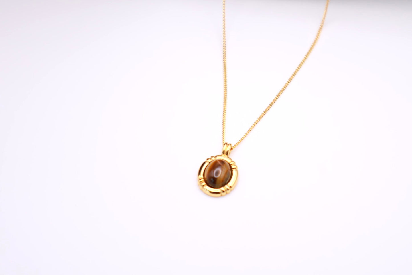 Tiger Eye Pendant 011