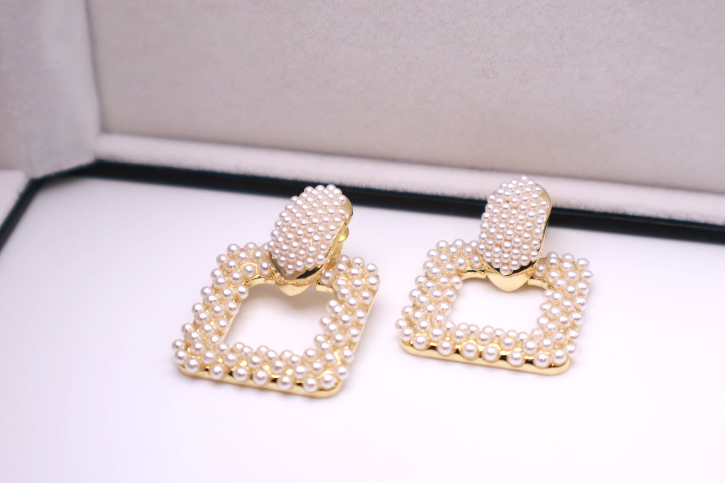 Rectangle Pearl Drop 060