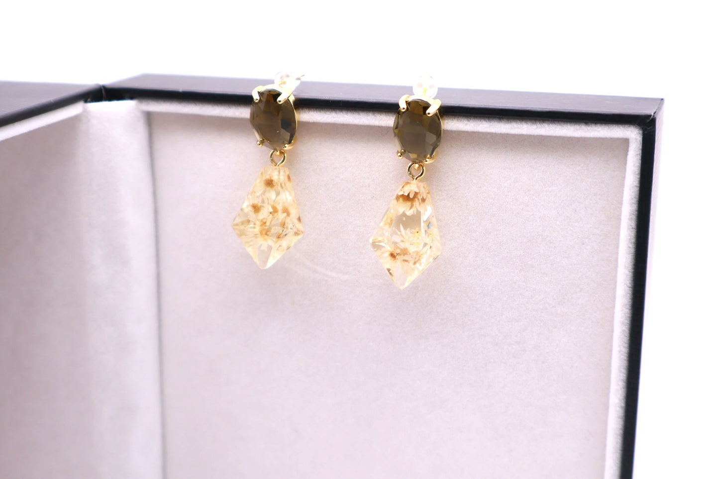 Dark Green Crystal Drop 065