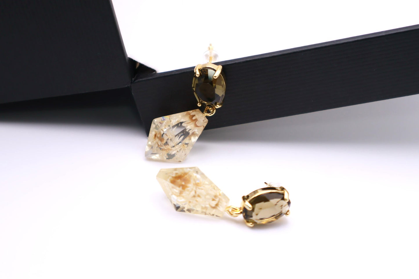 Dark Green Crystal Drop 065