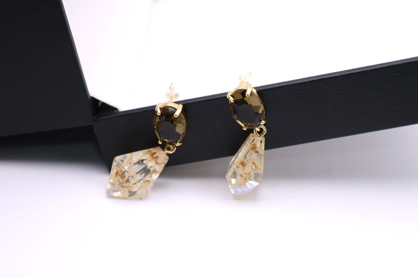 Dark Green Crystal Drop 065