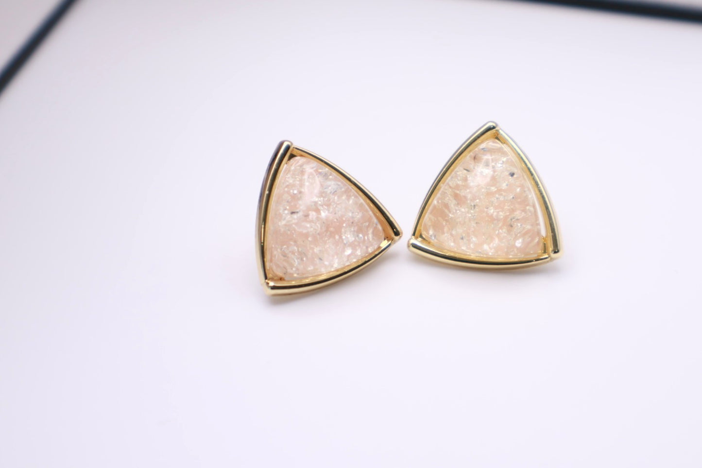 Gem Triangle Stud 067