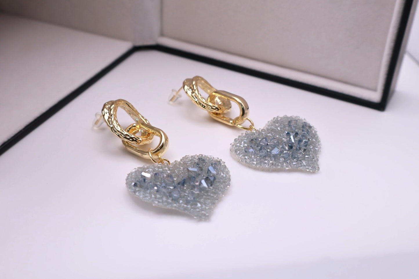 Big Gem Heart Drop 074