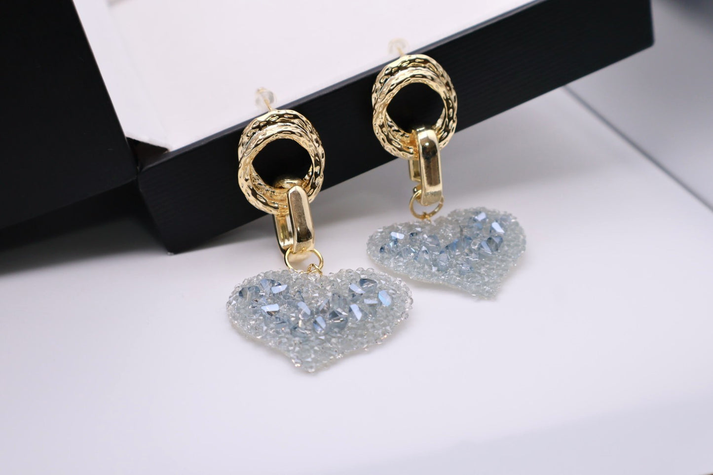 Big Gem Heart Drop 074