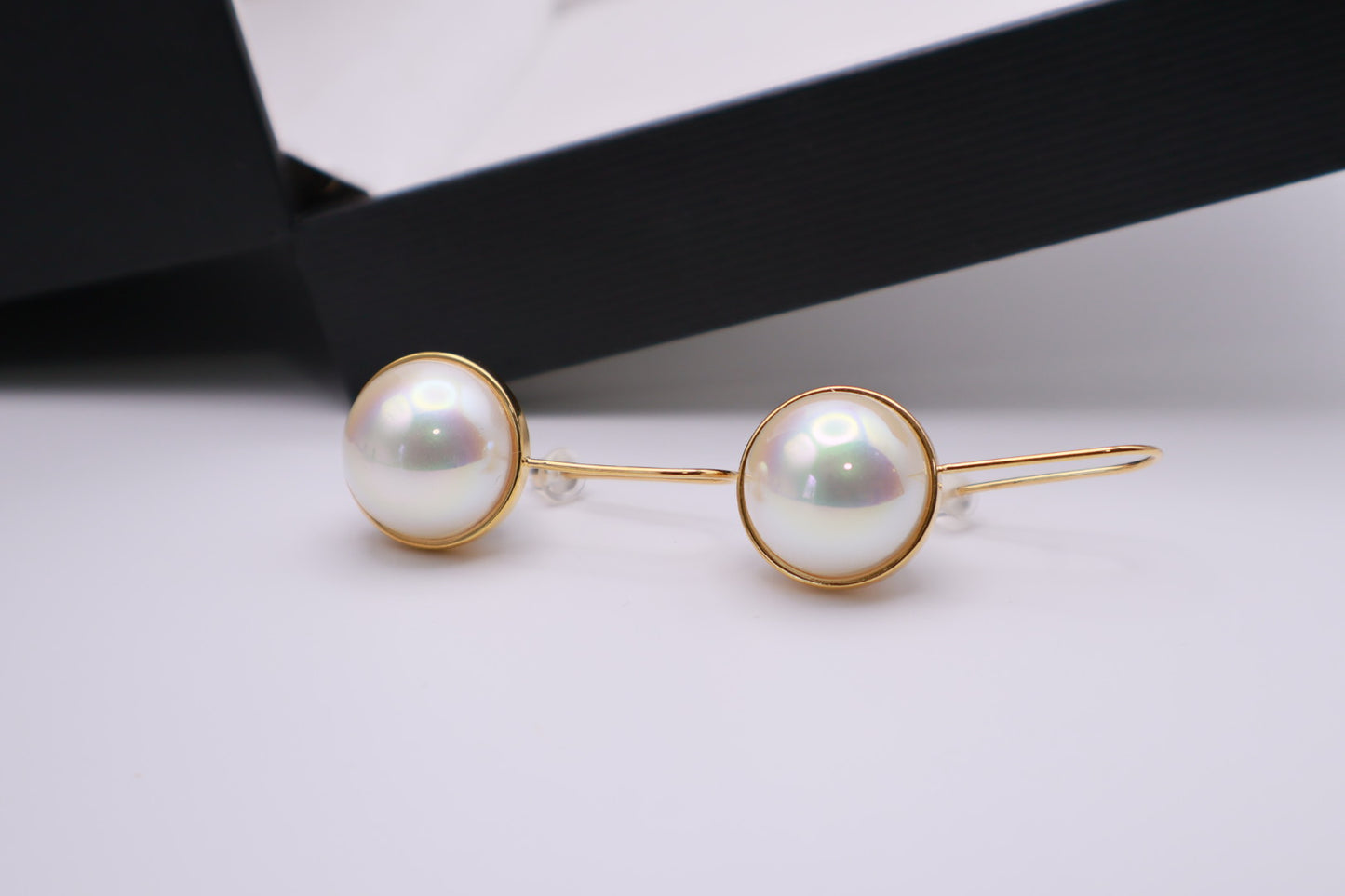 Pearl On a Wire Hook 077