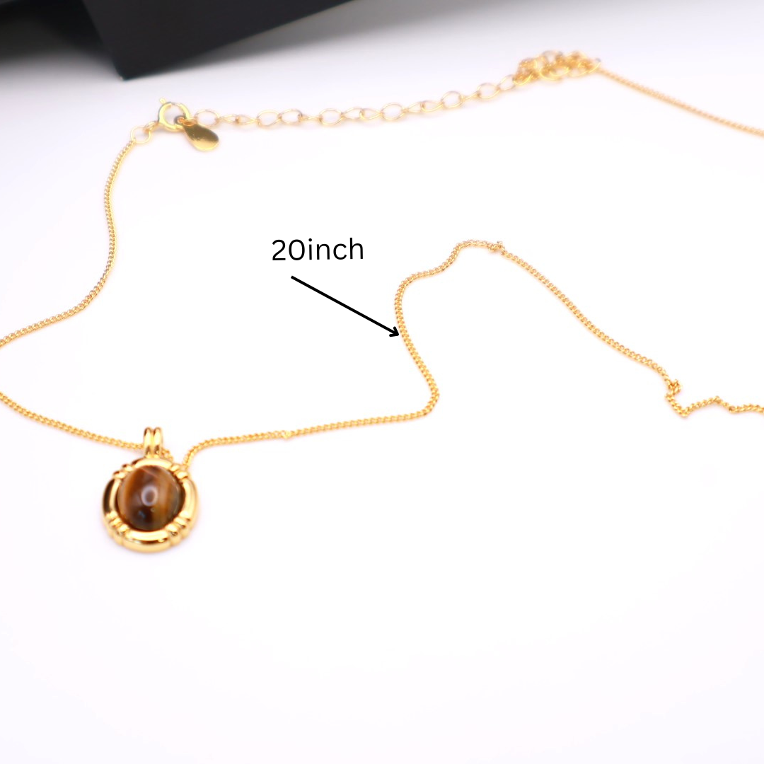 Tiger Eye Pendant 011