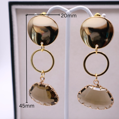 Clam Shape Gem Drop 035