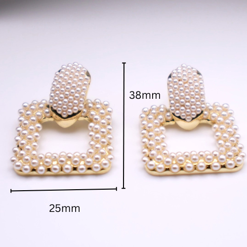Rectangle Pearl Drop 060
