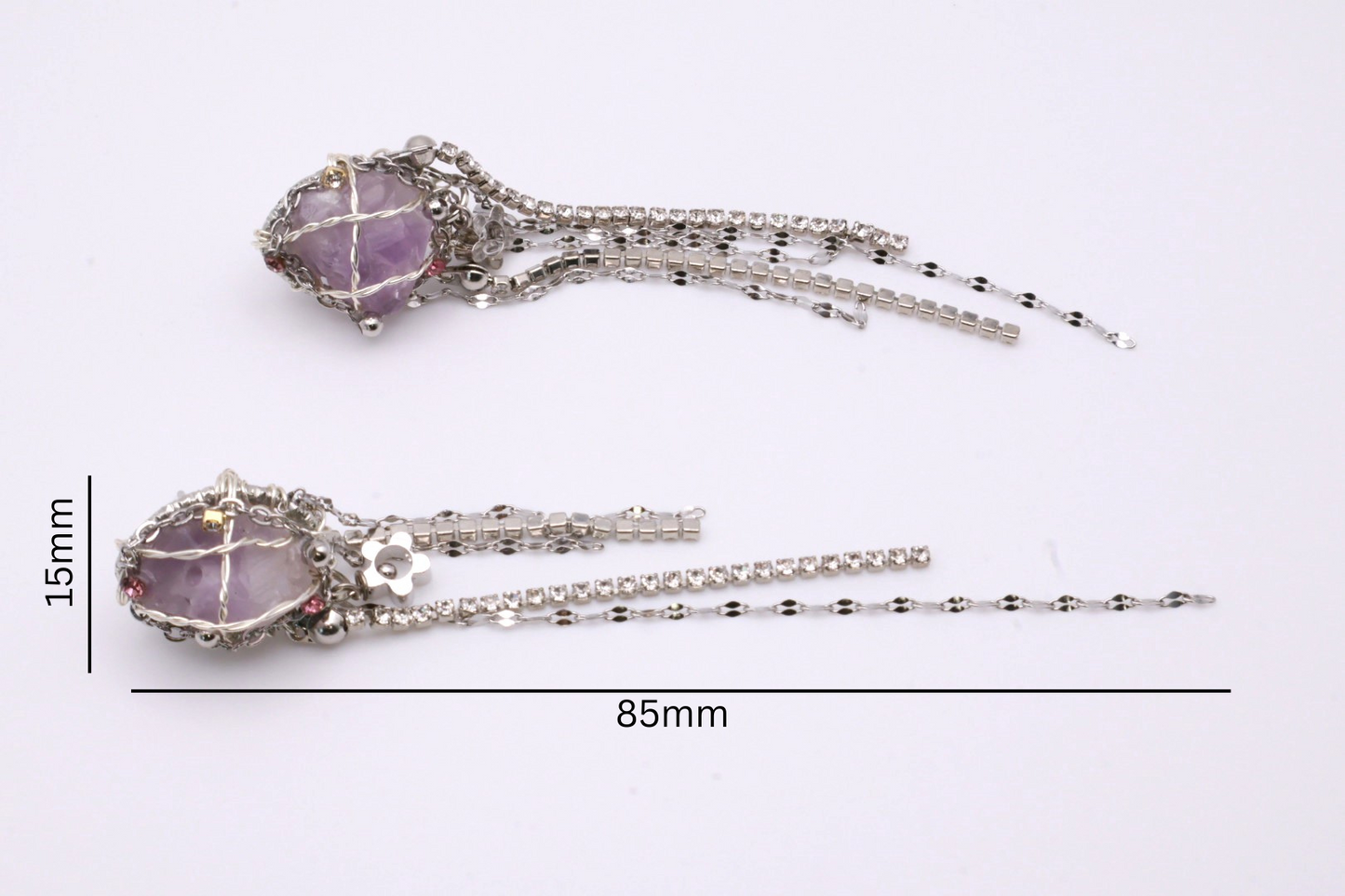Natural Gem Stud 091