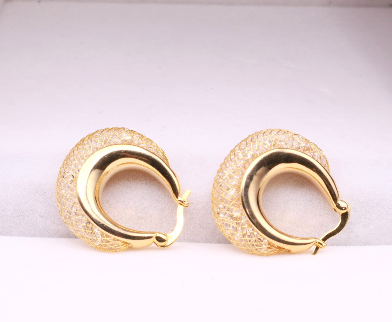 Chunky Gold Hoops