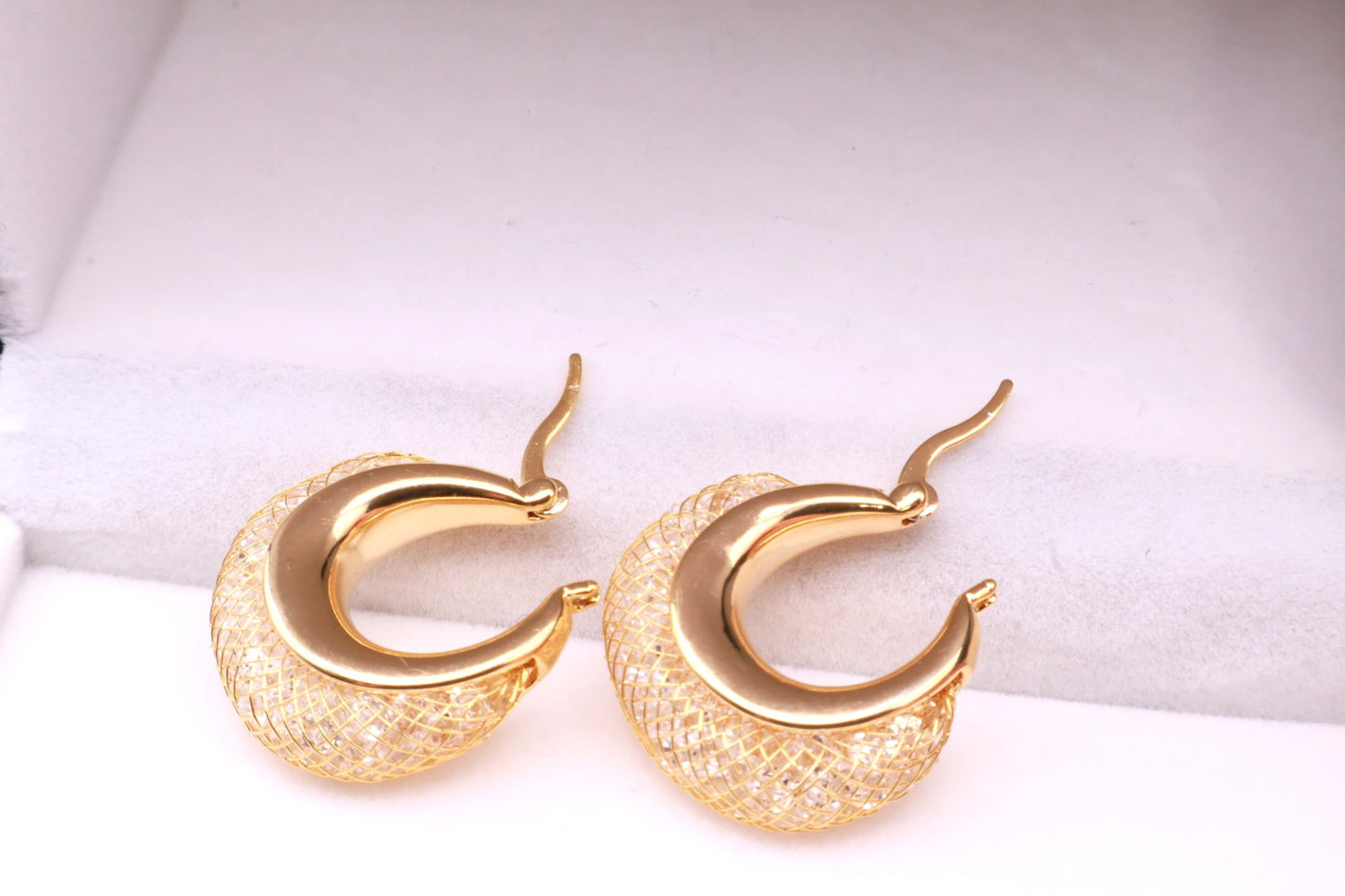 Chunky Gold Hoops