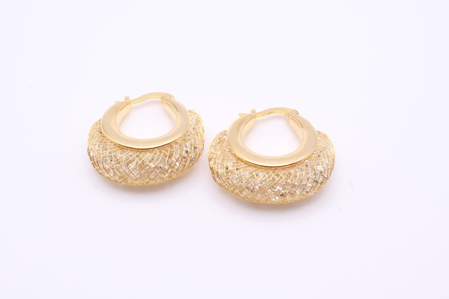 Chunky Gold Hoops