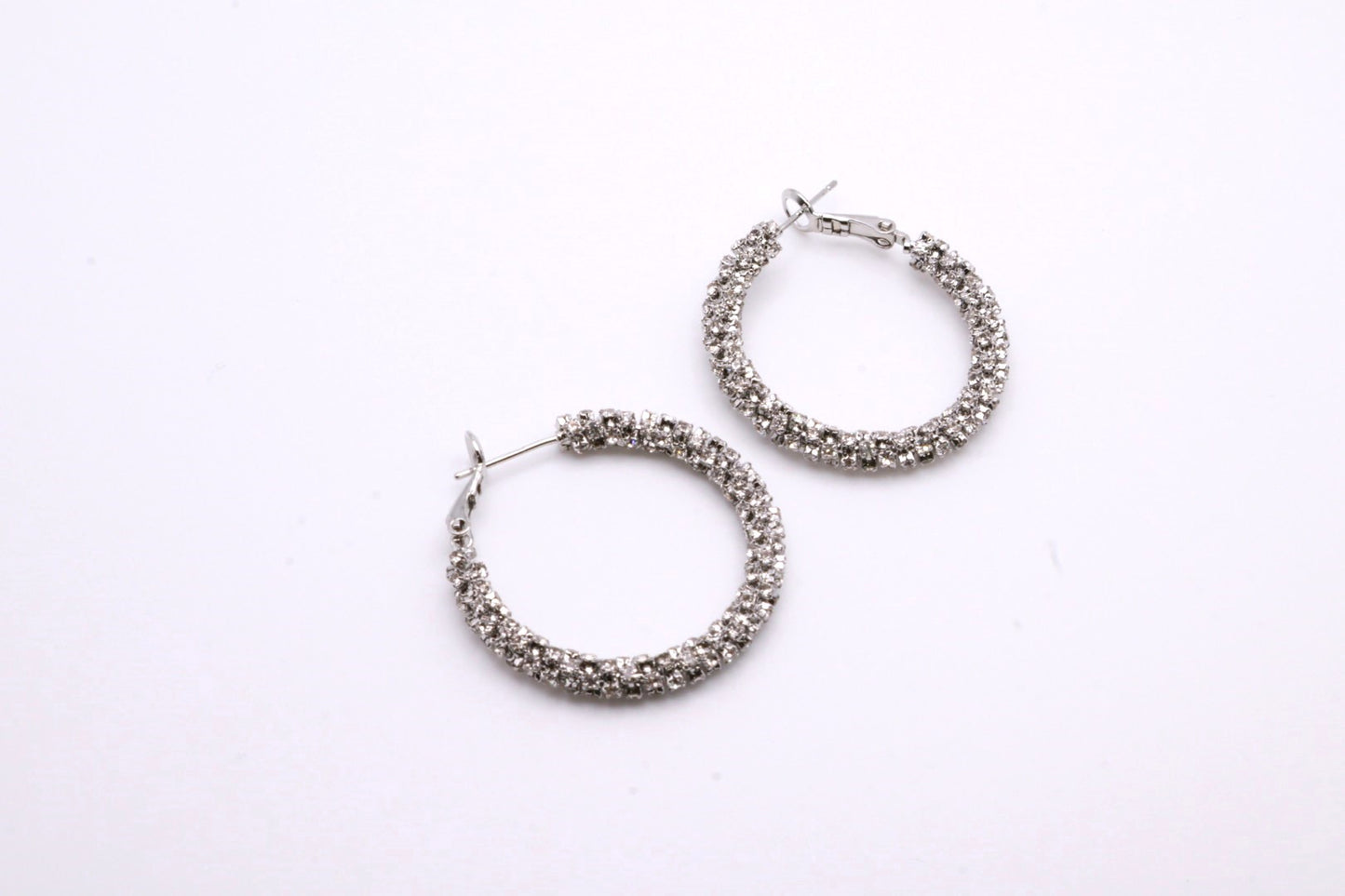 Crystal Hoops