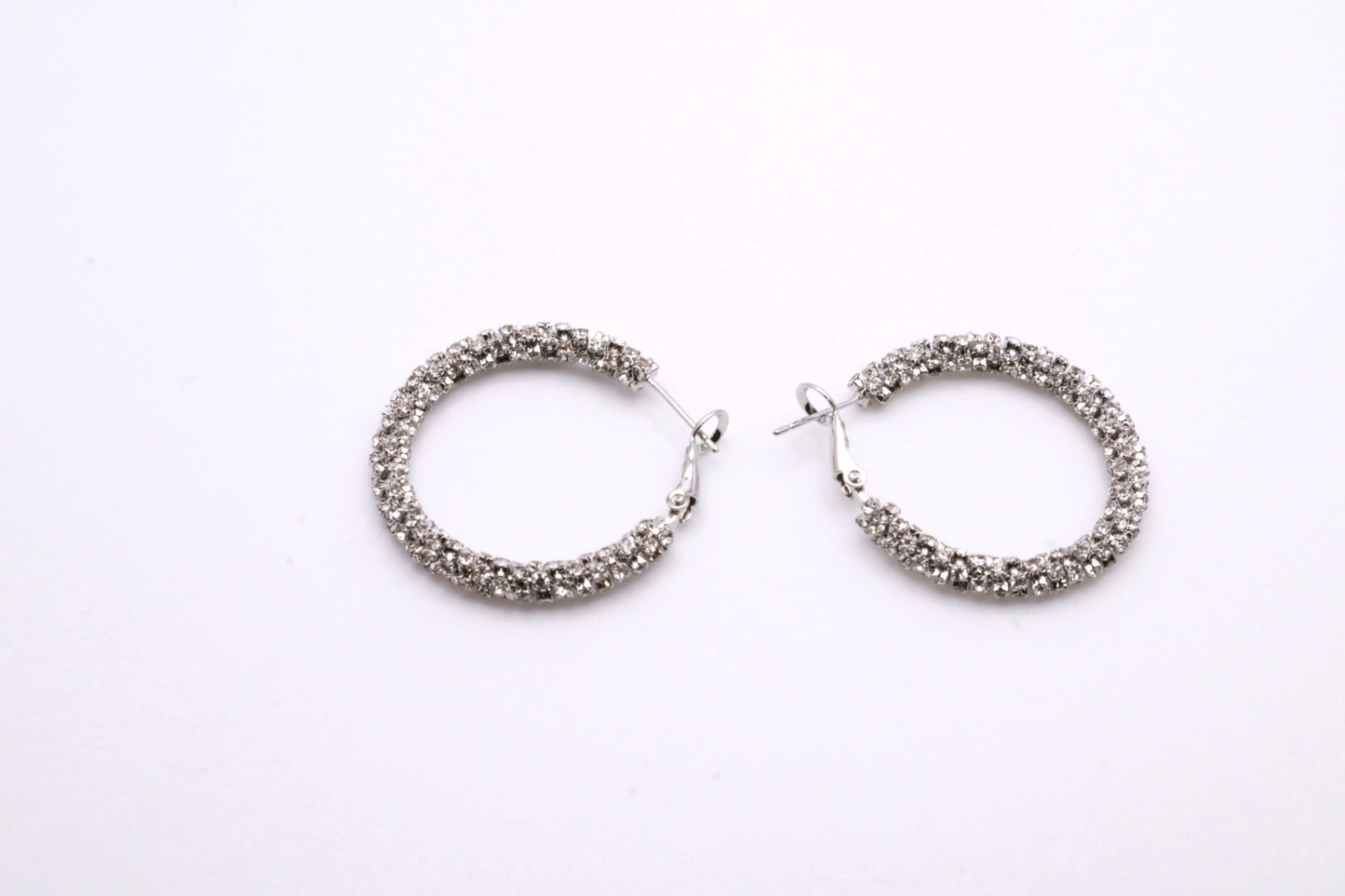 Crystal Hoops