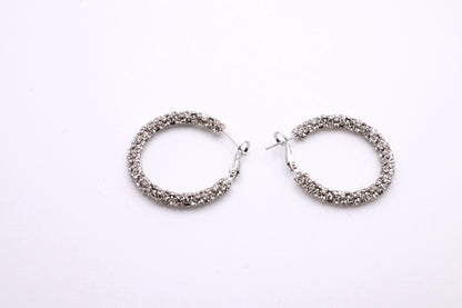 Crystal Hoops