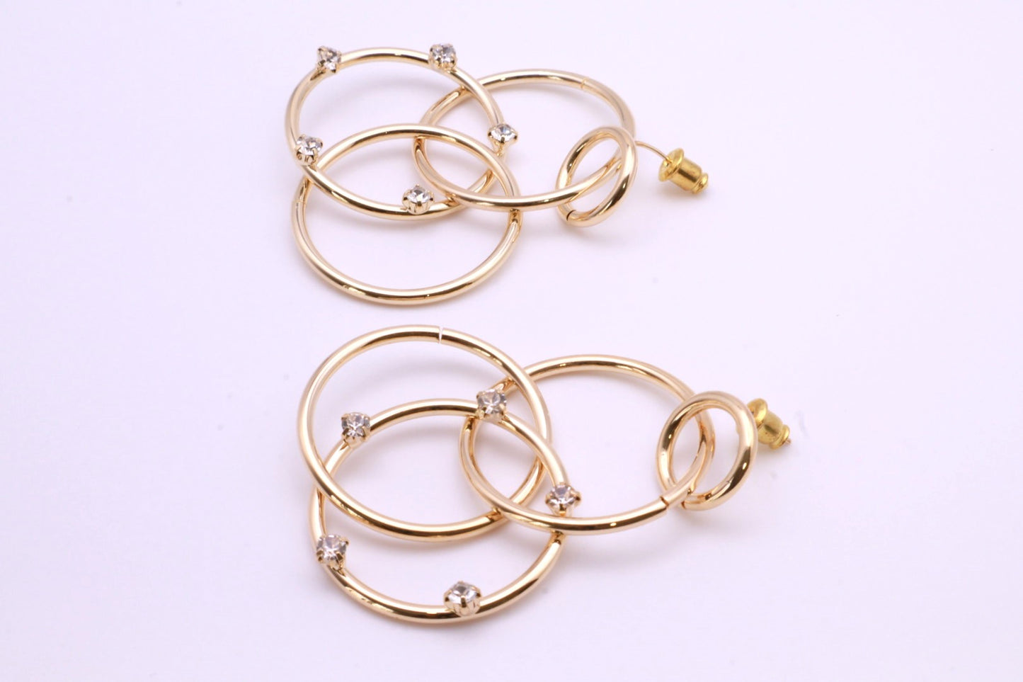 Quad Hoop Hanging Stud