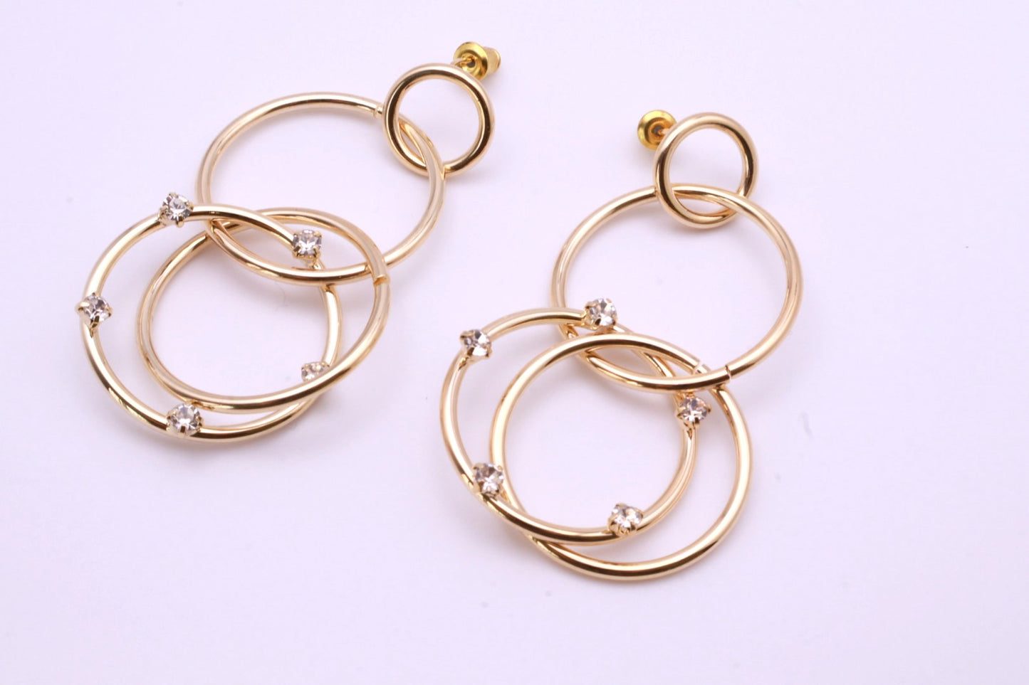 Quad Hoop Hanging Stud