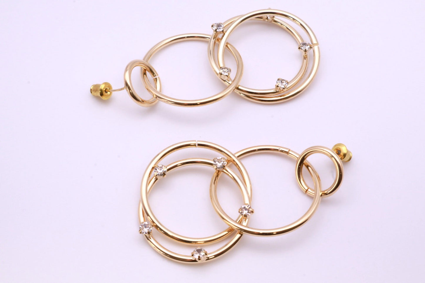 Quad Hoop Hanging Stud