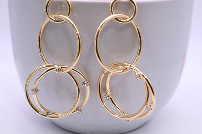 Quad Hoop Hanging Stud