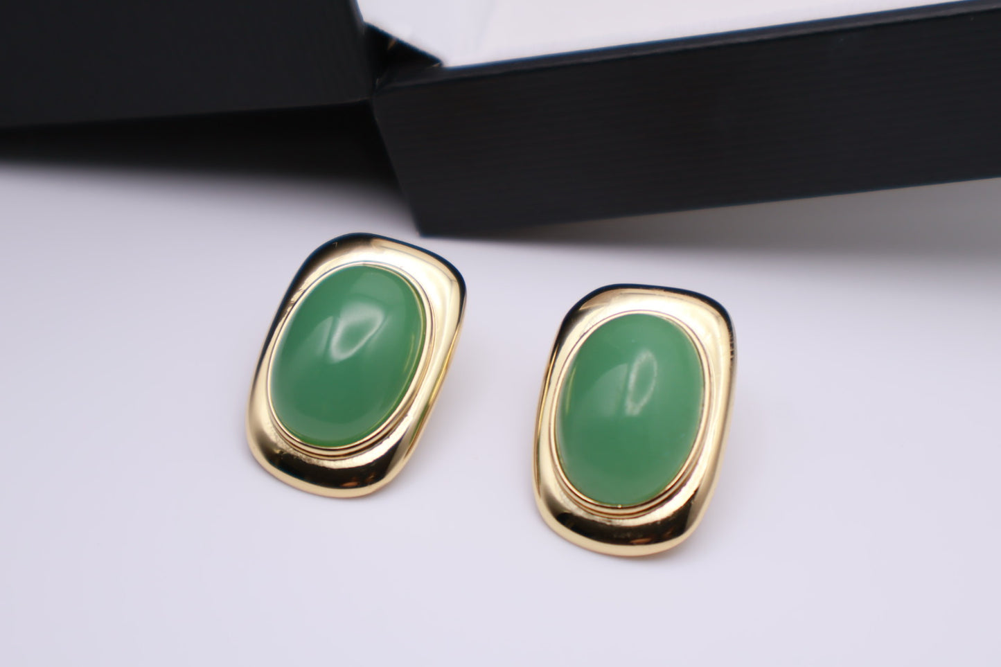 Green Opal Stud