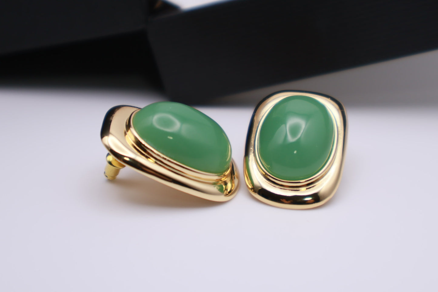 Green Opal Stud