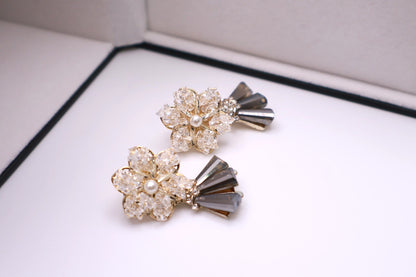 Gem Flower Stud