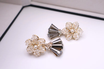 Gem Flower Stud