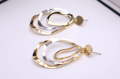 Gold Hoop Drop