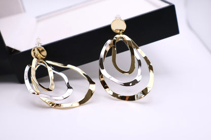 Gold Hoop Drop