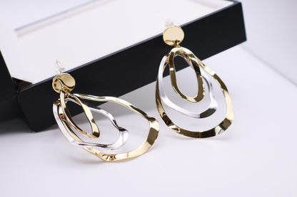 Gold Hoop Drop