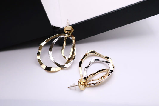 Gold Hoop Drop