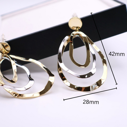 Gold Hoop Drop